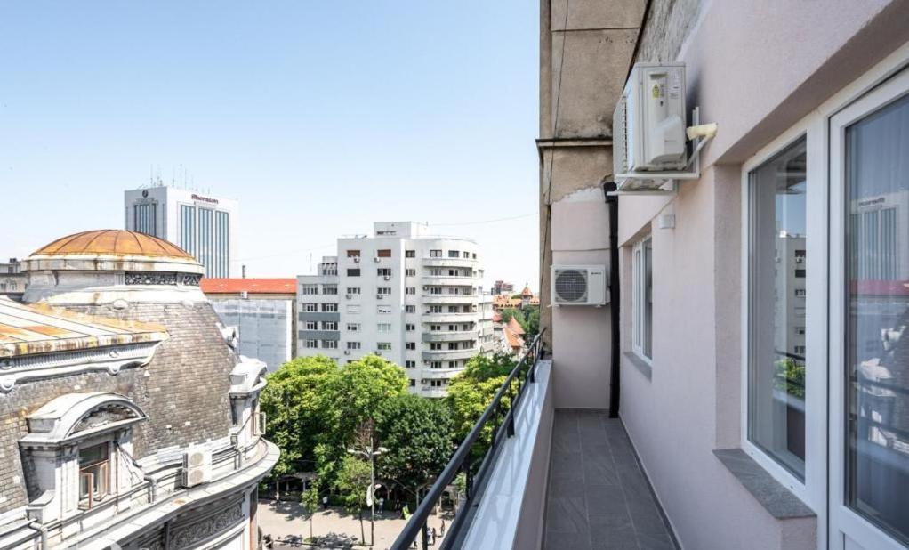 Majestic Apartament With View In Magheru Bukarest Exterior foto