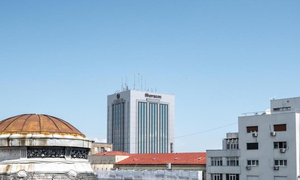 Majestic Apartament With View In Magheru Bukarest Exterior foto